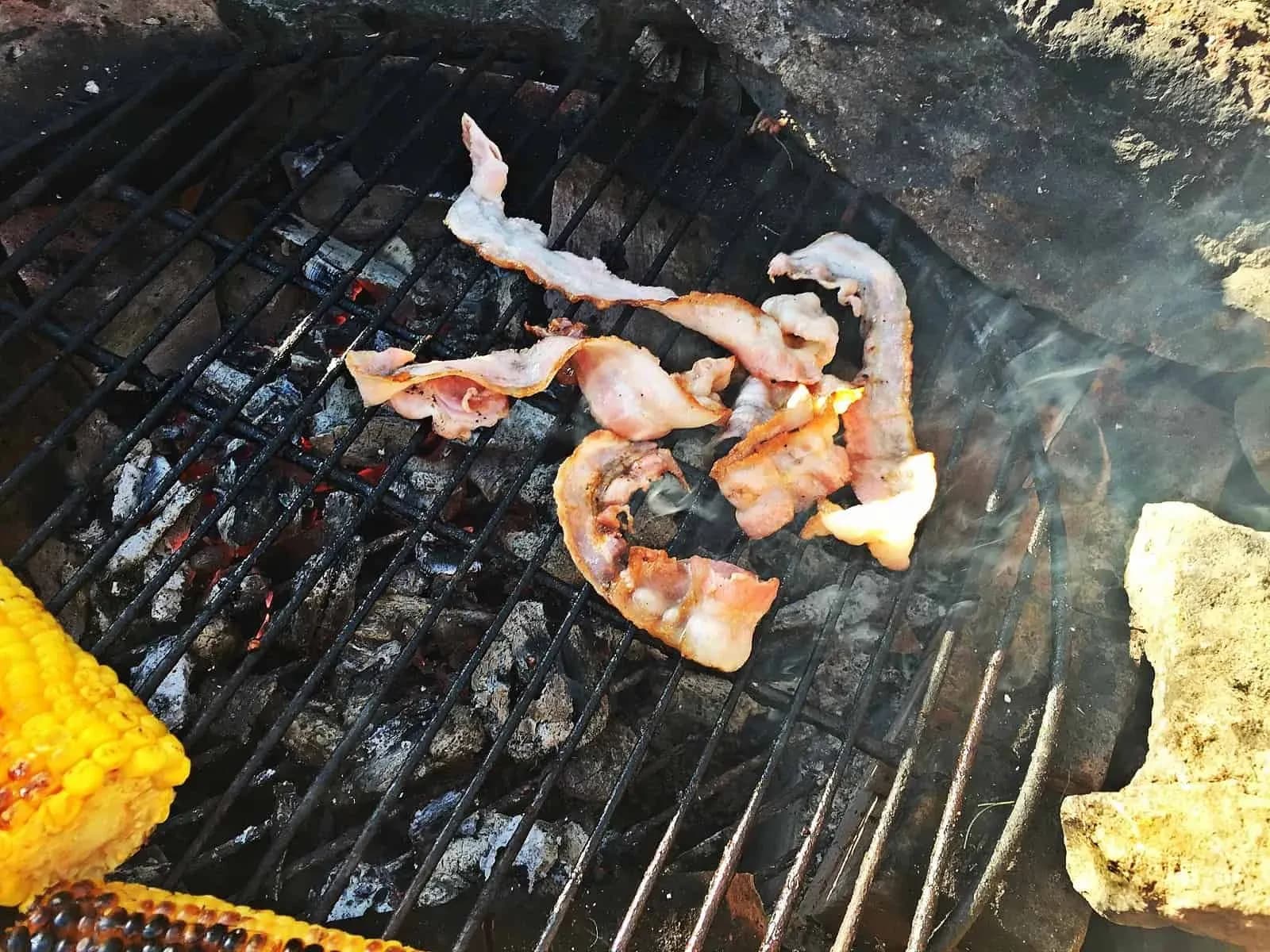 Grilla bacon med Matkomfort