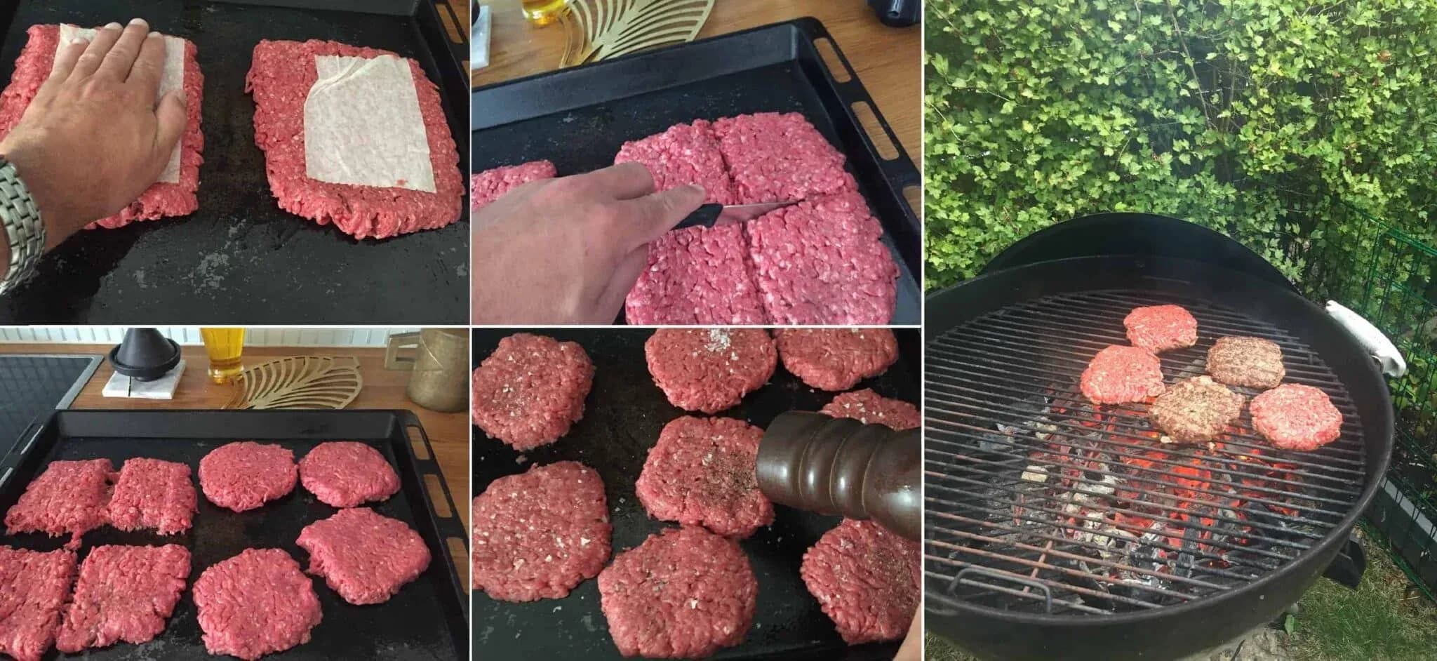 Hamburgare på Matkomfortvis