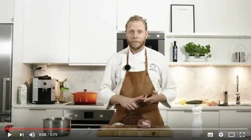 Filmtips skära kött på rätt håll