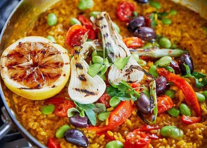 Vegetarisk paella - Martin Löf